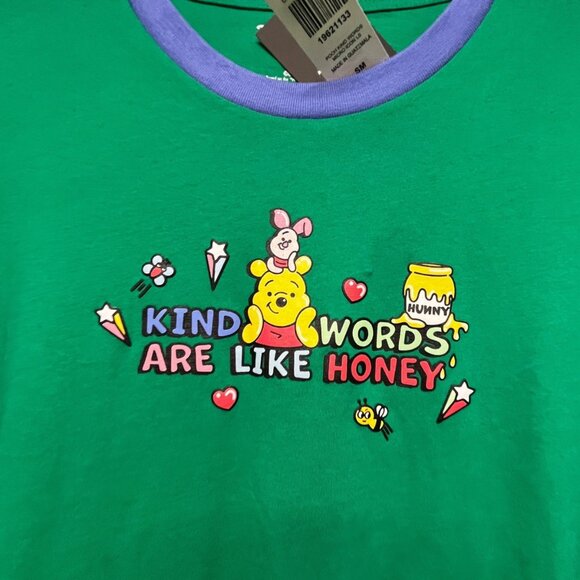 Disney Winnie the Pooh "Kind Words" Long Sleeve Shirt BoxLunch Small - Picture 3 of 8